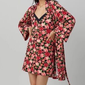 Bedhead PJ Chemise Red Roses Size XL